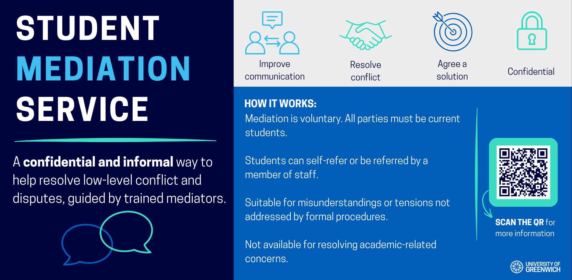 Mediation Flyer with information