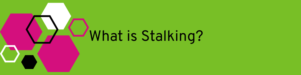 What is Stalking header with graphic 