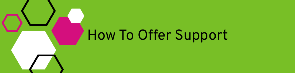 Banner heading: How you can support