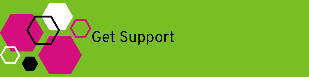 Header: get support