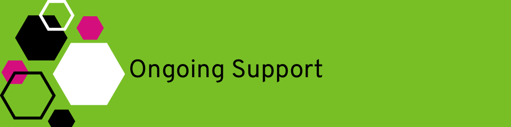 Banner title: Ongoing Support