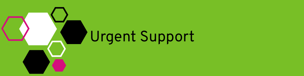 Banner heading: Urgent Support