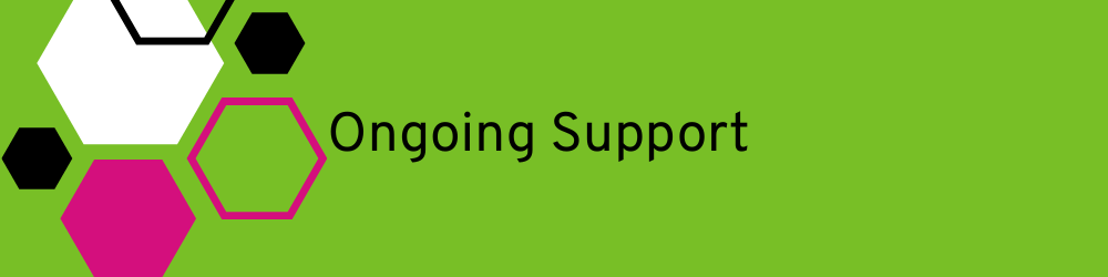 Banner heading; Ongoing Support